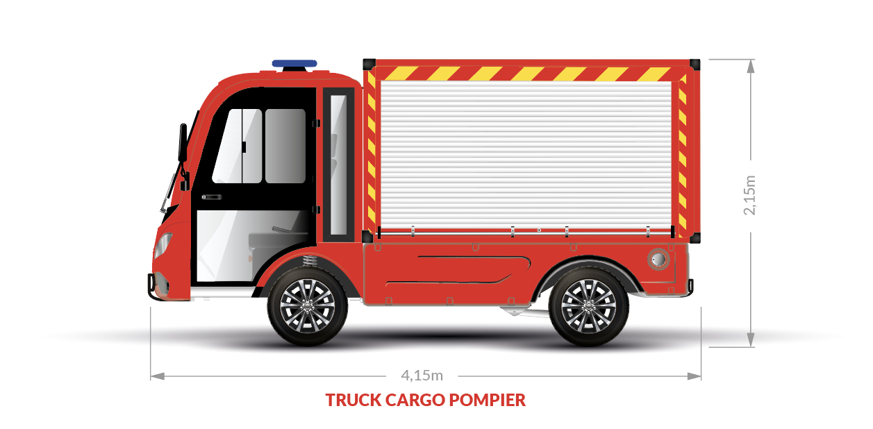 plaquette TRUCK POMPIER